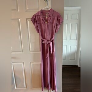 The Clothing Company- Pink Jumpsuit NWT
